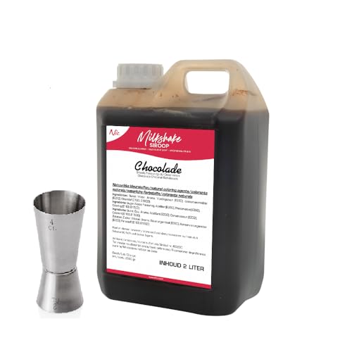 Milchshake Sirup Schokolade im 2 l Kanister + hochwertigem Doppelmaß Milchshake Sirup Schokolade im 2 l Kanister + hochwertigem Doppelmaß von TAMLED