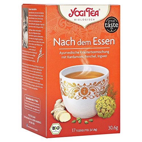 Yogi Tea Nach dem Essen Bio Filterbeutel Yogi Tea Nach dem Essen Bio Filterbeutel von TAOASIS GmbH Natur Duft Manufaktur