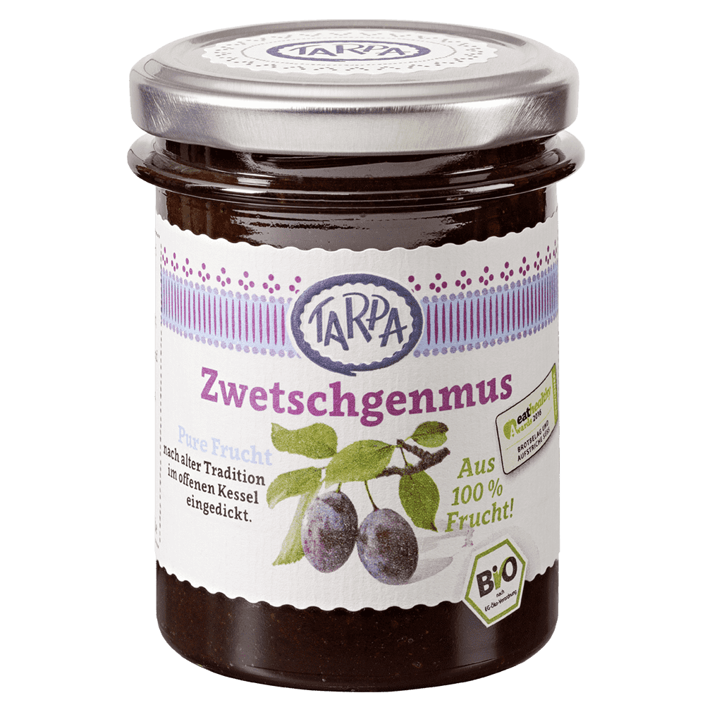 Bio Zwetschgenmus 100% Frucht Bio Zwetschgenmus 100% Frucht von TARPA