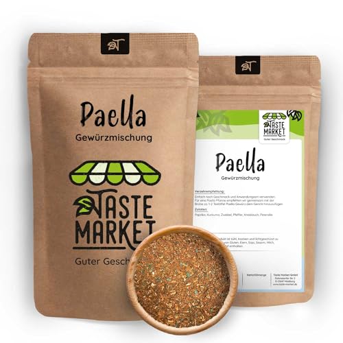 10 kg Paella Gewürz – spanische Gewürzmischung – für Paella la Carmencita – Paella Reispfanne – Taste Market von TASTE MARKET Guter Geschmack
