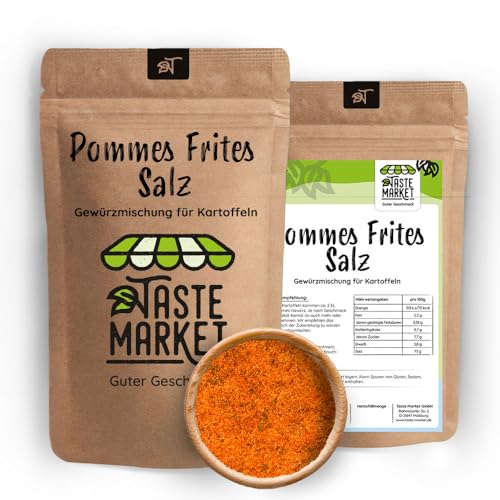 10 kg Pommes Frites Salz | Pommes Gewürzsalz | Ideal für Kartoffeln | Pikantes Pommes Gewürz | Taste Market 10 kg Pommes Frites Salz | Pommes Gewürzsalz | Ideal für Kartoffeln | Pikantes Pommes Gewürz | Taste Market von TASTE MARKET Guter Geschmack