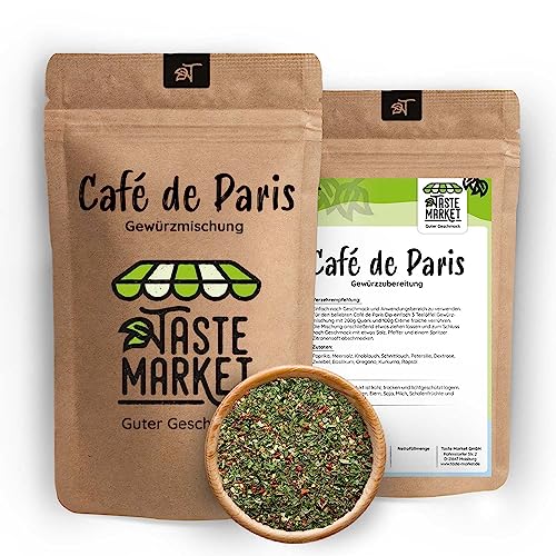 2 kg Café de Paris Dip | Gewürzmischung | Dip Mischung für Butter oder Sauce | Taste Market von TASTE MARKET Guter Geschmack