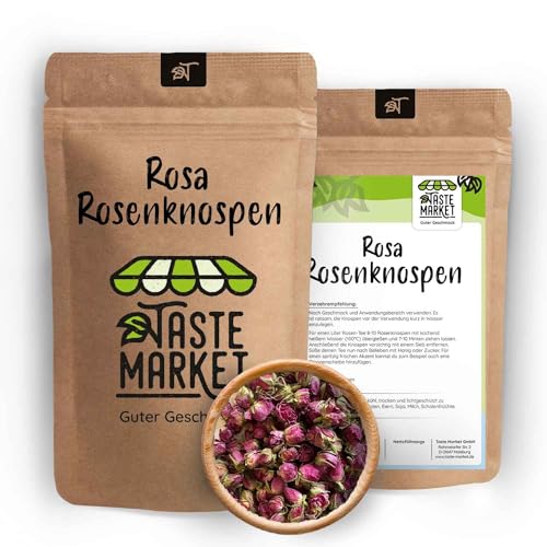 2 kg Rosenknospen rosa | Rosen Knospen ganz | getrocknet | Rosenblüten-Tee | auch zur Deko 2 kg Rosenknospen rosa | Rosen Knospen ganz | getrocknet | Rosenblüten-Tee | auch zur Deko von TASTE MARKET Guter Geschmack