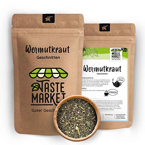 5 kg Wermutkraut | GRÖSSENAUSWAHL | Kräutertee | Wermut | getrocknet und geschnitten 5 kg Wermutkraut | GRÖSSENAUSWAHL | Kräutertee | Wermut | getrocknet und geschnitten von TASTE MARKET Guter Geschmack