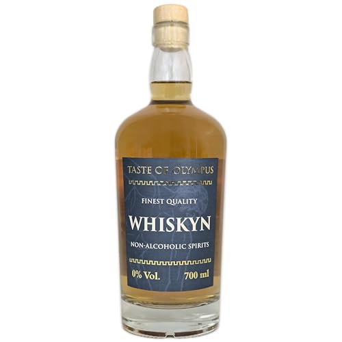 TASTE OF OLYMPUS Whiskyn 700 ml, Alkoholfreie Alternative mit Reichhaltigem Aroma, Alternativgetränk mit Mildem & Langanhaltendem Finish für Genussvolles Geschmackserlebnis, Geeignet für Mocktails TASTE OF OLYMPUS Whiskyn 700 ml, Alkoholfreie Alternative mit Reichhaltigem Aroma, Alternativgetränk mit Mildem & Langanhaltendem Finish für Genussvolles Geschmackserlebnis, Geeignet für Mocktails von TASTE OF OLYMPUS
