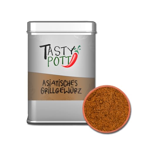Tasty Pott Asiatisches Grillgewürz | Rub | Gewürzmischung | Asiatische Küche | Aromatisches Gewürz | Spices for Grill | Grillrub | Würzig (1000, Gramm) von TASTY POTT