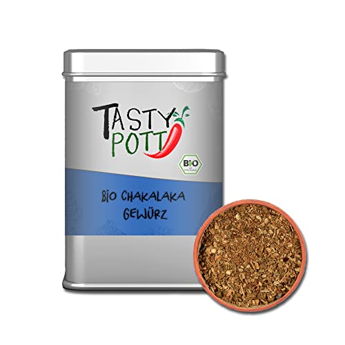 Tasty Pott Gewürzmischungen 2 I Gewürze I Kräuter Mix I Herbs I Spices I Tofu I Gemüse I Aromatisch (Bio Chakalaka Gewürz 100g) von TASTY POTT