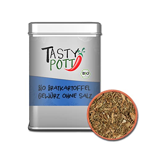 Tasty Pott Gewürzmischungen 3 I Gewürze I Kaffeegewürz I Smoothie I Kräutermischungen I Dip I Soße (Bio Bratkartoffelgewürz ohne Salz 50g) von TASTY POTT
