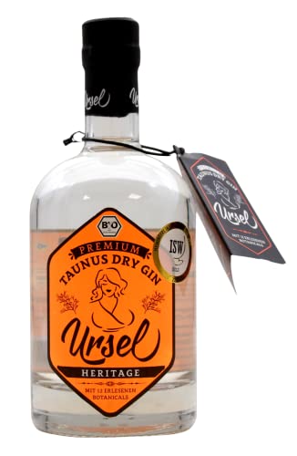 Premium Taunus Dry Gin"Ursel" Heritage - Harmonischer Gin mit frischen Wald- und Zitrusnoten – London Dry Gin Tradition von TAUNUS DRY GIN
