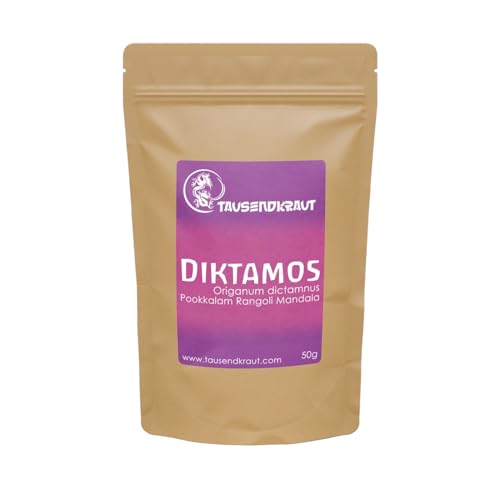 Premium Diktamos Diptam Mandala aus kontrolliert biologischem Anbau auf Kreta (50g) von Tausendkraut von TAUSENDKRAUT FÜR MEHR LEBENSQUALITÄT!