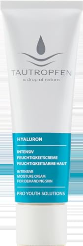 Tautropfen Hyaluron, Intensiv Feuchtigkeitscreme für anspruchsvolle Haut (2 x 30 ml) von TAUTROPFEN
