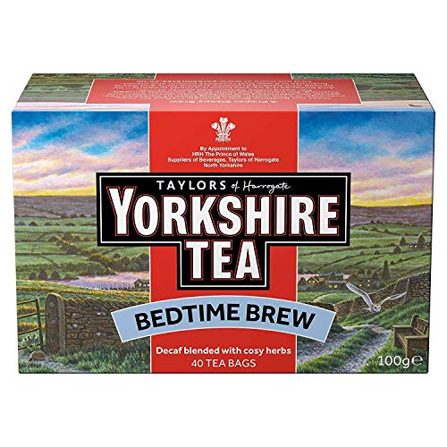 Yorkshire Tea Bedtime Brew| 40 Tea Bags (Pack of 5| Total 200 Teabags) von TAYLORS OF HARROGATE