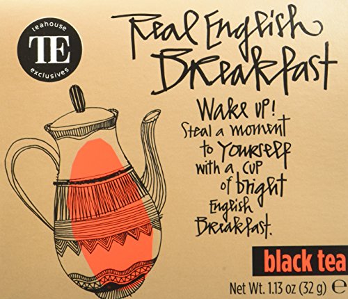 TE - Teahouse Exclusives Everyday Tea Real English Breakfast 16 Beutel, 2er Pack (2 x 32 g) von TE - Teahouse Exclusives