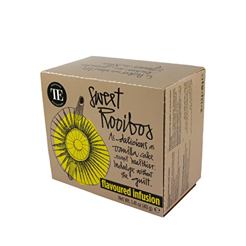 TE - Teahouse Exclusives Everyday Tea Sweet Rooibos 16 Beutel, 2er Pack (2 x 40 g) von TE - Teahouse Exclusives