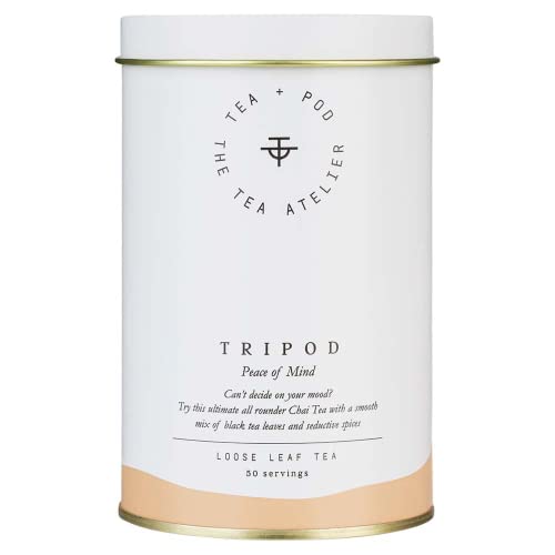 No. 05 TRIPOD - Chai Tee - Masala - Plastikfrei - Lose Teeblätter - 100 g | by Teapod Atelier von TEA + POD THE TEA ATELIER