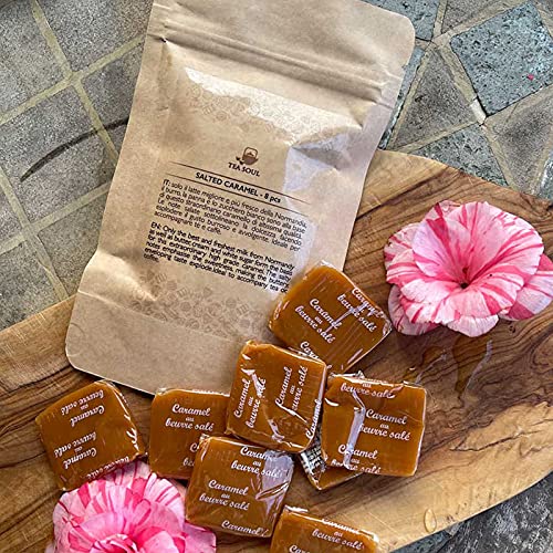TEASOULTEA SOUL • Salted Caramel Squares • 100 g Packung • Hochwertige Zutaten TEASOULTEA SOUL • Salted Caramel Squares • 100 g Packung • Hochwertige Zutaten von TEA SOUL