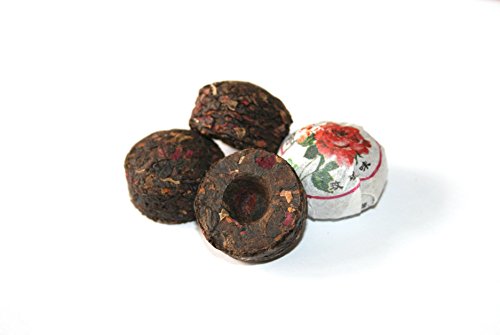 Tea Soul Rosen Tee Puer Rose Mini Tuocha Ripe, 1er Pack (1 x 50 g) von TEA SOUL