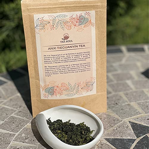 Tea Soul • Anxi Tieguanyin Tee • Hochwertiger chinesischer Oolong-Tee • 50gr Packung • Tea Soul Tea Soul • Anxi Tieguanyin Tee • Hochwertiger chinesischer Oolong-Tee • 50gr Packung • Tea Soul von TEA SOUL