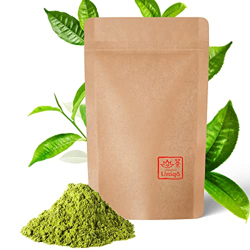 Tea Uniqo Matcha Pulver 100g in umweltfreundlichem Nachfüllbeutel von TEA Uniqō