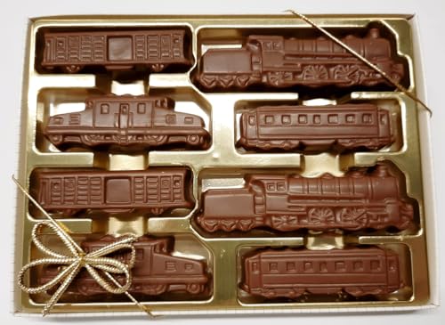 Eisenbahn I Modeleisenbahn aus Schokolade in Geschenkpackung, 100g von TEA&SWEETS