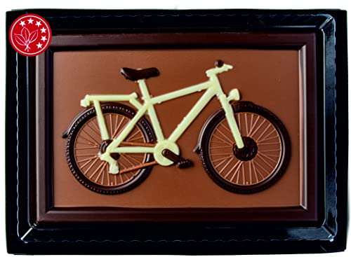 Fahrrad aus Schokolade in Geschenkverpackung von TEA&SWEETS