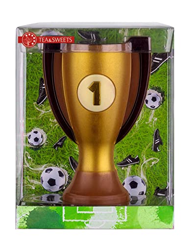 Fußballpokal aus Schokolade 150g von TEA&SWEETS
