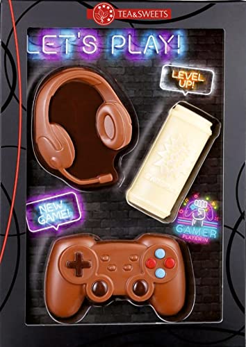 Gamecontroller I Gaming Set aus Schokolade 100g von TEA&SWEETS