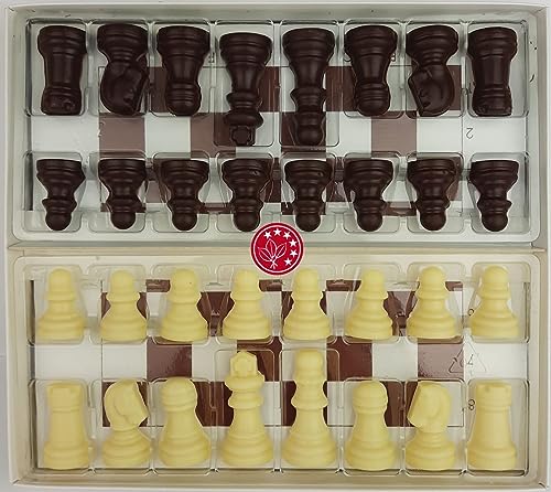 Schachspiel aus Schokolade I Schachfiguren aus Schokolade 150g Schachspiel aus Schokolade I Schachfiguren aus Schokolade 150g von TEA&SWEETS