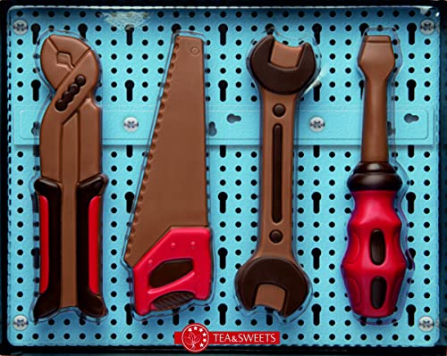 Werkzeug aus Schokolade I Geschenkpackung 150g von TEA&SWEETS