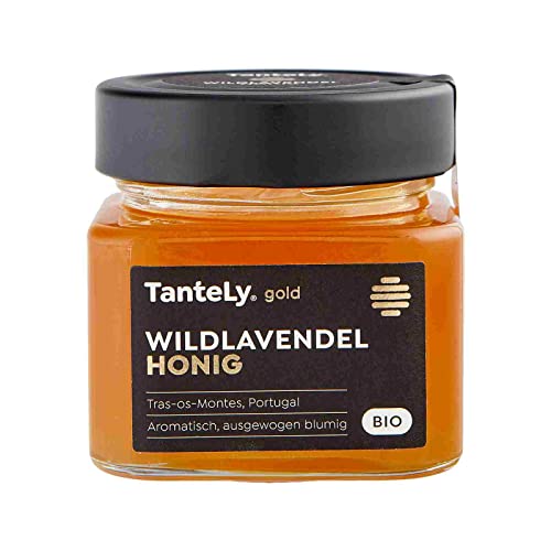 Edler Bio Lavendel Honig - Hochwertiger, intensiver Lavendel Honig mit ausgewogenem, blumigen Geschmack - Wildlavendelhonig aus Portugal 275g - Tantely Gold Honey Edler Bio Lavendel Honig - Hochwertiger, intensiver Lavendel Honig mit ausgewogenem, blumigen Geschmack - Wildlavendelhonig aus Portugal 275g - Tantely Gold Honey von TEE HANDELSKONTOR BREMEN