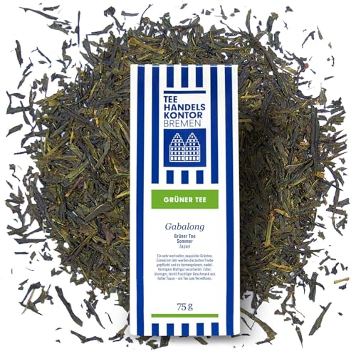 Hochwertiger Grüner Tee Gabalong mit blumigem, leicht fruchtigem Geschmack | Gaba Oolong Tee | 75 g Gabaoolong Tee lose | Ein echter Genuss | TEE HANDELSKONTOR BREMEN Hochwertiger Grüner Tee Gabalong mit blumigem, leicht fruchtigem Geschmack | Gaba Oolong Tee | 75 g Gabaoolong Tee lose | Ein echter Genuss | TEE HANDELSKONTOR BREMEN von TEE HANDELSKONTOR BREMEN