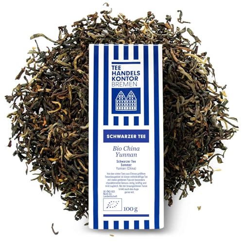 Hochwertiger Schwarzer Tee Bio China Yunnan lose | Schwarzer Tee 100 g | In Spitzenqualität und aus traditioneller Herstellung | TEE HANDELSKONTOR BREMEN Hochwertiger Schwarzer Tee Bio China Yunnan lose | Schwarzer Tee 100 g | In Spitzenqualität und aus traditioneller Herstellung | TEE HANDELSKONTOR BREMEN von TEE HANDELSKONTOR BREMEN