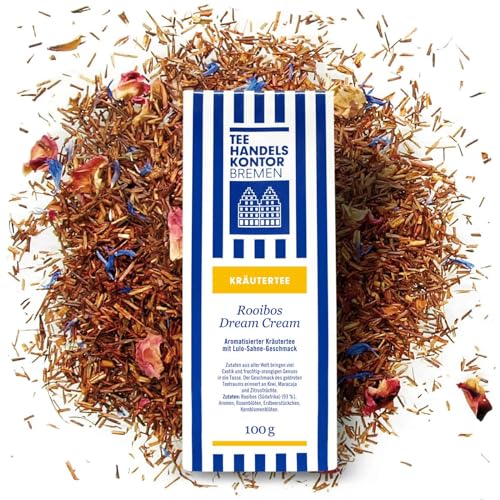 Hochwertiger Rooibos Tee lose | Edler Loser Rotbuschtee | Rooibos Dream Cream | 100 g loser Rooibos Tee aus traditioneller Herstellung | TEE HANDELSKONTOR BREMEN Hochwertiger Rooibos Tee lose | Edler Loser Rotbuschtee | Rooibos Dream Cream | 100 g loser Rooibos Tee aus traditioneller Herstellung | TEE HANDELSKONTOR BREMEN von TEE HANDELSKONTOR BREMEN