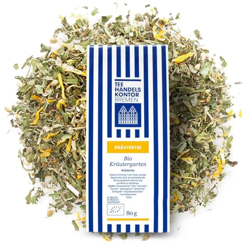 Loser Bio Kräutertee mit Zitronenmelisse und Alpenkräuter-Duft | Bio Kräutergarten | In Spitzenqualität und aus heimischer Herstellung | Tee lose | TEE HANDELSKONTOR BREMEN (1 Packung, 80, gramm) Loser Bio Kräutertee mit Zitronenmelisse und Alpenkräuter-Duft | Bio Kräutergarten | In Spitzenqualität und aus heimischer Herstellung | Tee lose | TEE HANDELSKONTOR BREMEN (1 Packung, 80, gramm) von TEE HANDELSKONTOR BREMEN