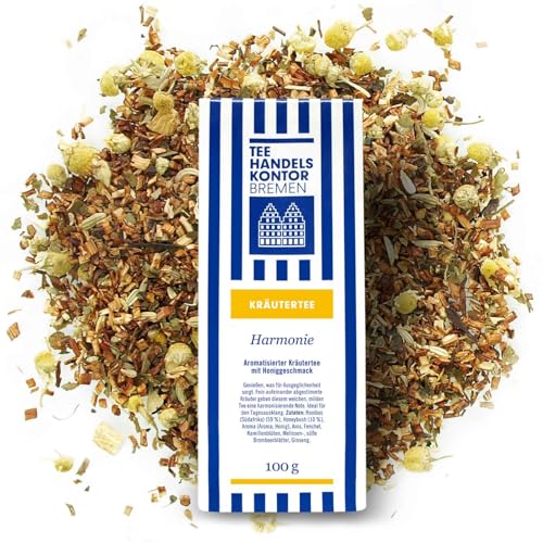 Hochwertiger Rooibos Tee lose | Edler Loser Rotbuschtee | 100g loser Rooibos Tee aus traditioneller Herstellung | TEE HANDELSKONTOR BREMEN von TEE HANDELSKONTOR BREMEN