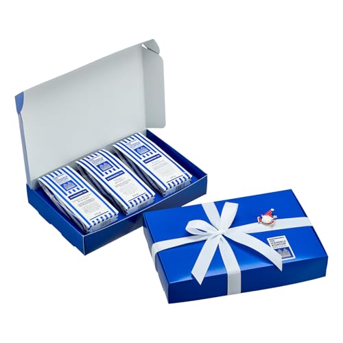 TEE HANDELSKONTOR BREMEN Wintertee Set Winterträume | 3er Set mit je 100 g Original Bremer Bratapfel, Winterparadies® & Winterwunderland | loser Tee im edlen Geschenkpaket von TEE HANDELSKONTOR BREMEN