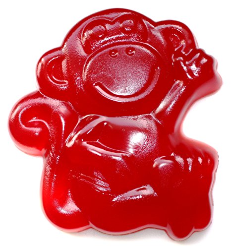 Affe Fruchtgummi Rot Kirschgeschmack 2 kg von TEE MEYER