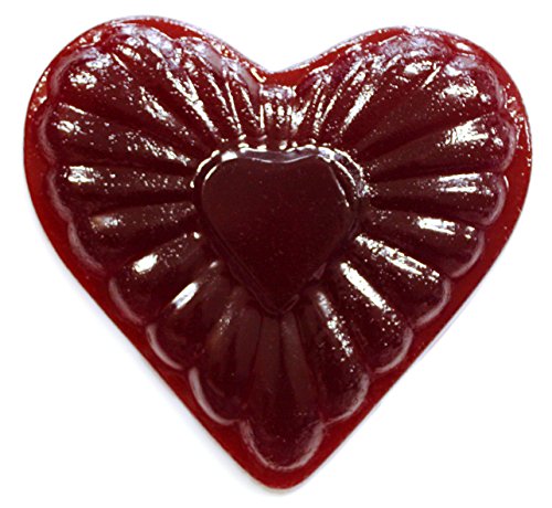 Herz groß Fruchtgummi Rot Kirschgeschmack 2 kg von TEE MEYER