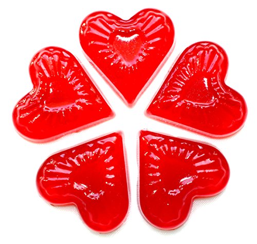 Miniherzen 5 Stück Fruchtgummi Rot Kirschgeschmack 0.3 kg Miniherzen 5 Stück Fruchtgummi Rot Kirschgeschmack 0.3 kg von TEE MEYER