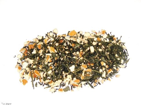 Orange Grüner Tee 100g FRISCH loser Tee-Meyer von TEE MEYER