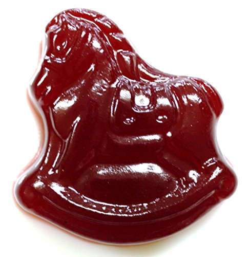 Pferd Schaukelpferd Fruchtgummi Rot Kirschgeschmack 2 kg von TEE MEYER