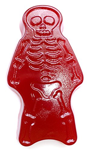 Skelett Fruchtgummi Rot Kirschgeschmack 2 kg von TEE MEYER