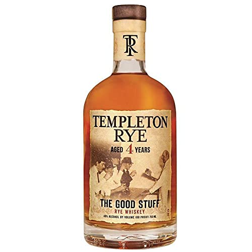 GERADER ROGGENWHISKY 4 JAHRE UNTERSCHRIFT RESERVE 70 CL von TEMPLETON RYE