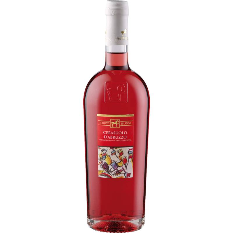 Ulisse Cerasuolo d'Abruzzo, Montepulciano d'Abruzzo DOC, Abruzzen, 2024, Roséwein von TENUTA ULISSE Società agricola a R.L. ,   IT 66014 Crecchio (CH)