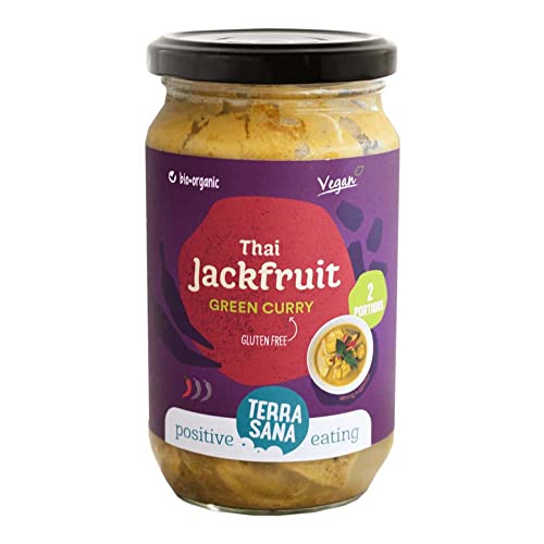 TERRASANA Grünes Thai-Curry mit Jackfrucht, 300g (4 x 300g) von Terrasana