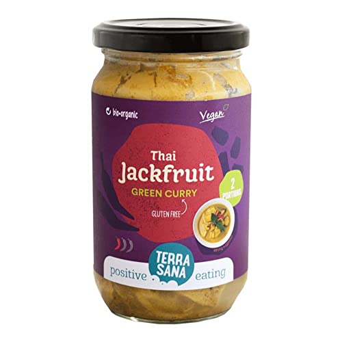 TERRASANA Grünes Thai-Curry mit Jackfrucht, 300g (4 x 300g) von TERRASANA