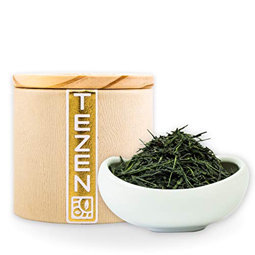 Bio Gyokuro Grüner Tee aus aus Kagoshima, Japan | Premium Gyokuro Tee aus traditionellem Anbau | Japanischer Gyokuro Tee von besten Teegärten (80g) von TEZEN
