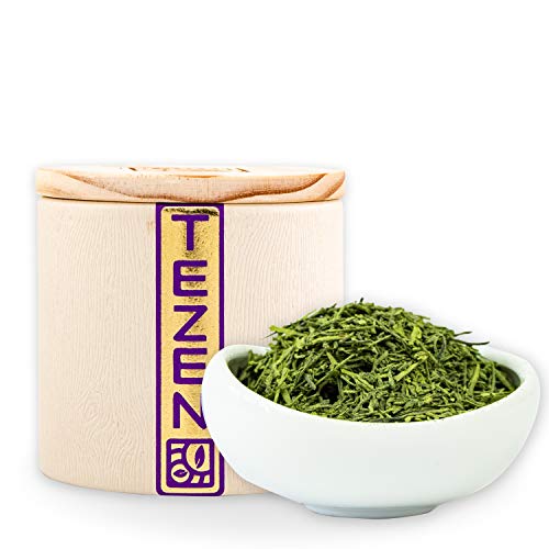 Bio Matcha-Iri Sencha aus Kagoshima, Japan | Hochwertiger Japanischer Sencha Tee aus Frühjahrs Ernte | Premium Bio Qualität (80g) von TEZEN