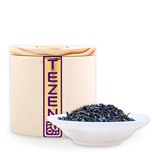 Schwarzer Tee aus Darjeeling: Darjeeling Maharani Hills (FTGFOP1 First Flush) | Hochwertiger Schwarztee aus Darjeeling, Indien (80g) von TEZEN