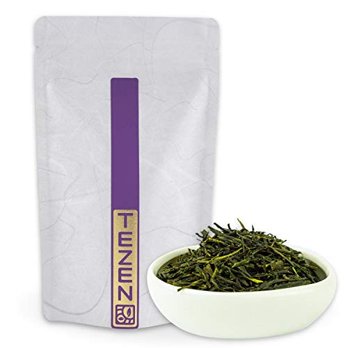 Fukamushina Bio Sencha | Grüner Bio Tee aus Kyoto, Japan| Hochwertiger Japanischer Bio Sencha Tee aus Frühjahrs Ernte (100 g) von TEZEN